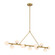 Terrell 46.5'' LED Luxe Gold Linear Chandelier (205|TRL-2807-LG)