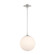 Orly 14'' Polished Nickel Pendant (205|ORY-1007-PN-WH)