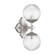 Orly 7.5'' Polished Nickel Sconce (205|ORY-1002-PN-CL)