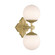 Orly 7.5'' Aged Brass Sconce (205|ORY-1002-AG-WH)