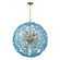 Esme 28'' Aged Brass Chandelier (205|ESM-4009-AG-BL)