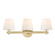 Colton 24.5'' Vibrant Gold Bathroom Vanity (205|COL-203-VG)