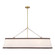 Libby Langdon Callahan 47.5'' Luxe Gold Linear Oval Chandelier (205|CAL-2407-LG)