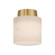 Acme 5.75'' Aged Brass Semi Flush Mount (205|AME-400-AG)