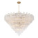 Addis 62'' Aged Brass Chandelier (205|ADD-329-AG-CL)