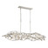 Broche 50.5'' Antique Silver Linear Chandelier (205|567-SA)