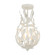 Broche 9'' Matte White Semi Flush Mount (205|565-MT_CEILING)