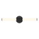 Connor 24'' Mini Tube LED Cylinder Vanity Light in Black (128|8-9999-24-BK)