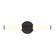 Connor 18'' Mini Tube LED Cylinder Vanity Light in Black (128|8-9999-18-BK)
