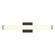 Colt 24'' Contemporary LED Cylinder Vanity Light in Black (128|8-8888-24-BK)