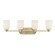 Baldwin 4-Light Bathroom Vanity Light in Noble Brass (128|8-1245-4-127)