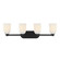 Baldwin 4-Light Bathroom Vanity Light in Matte Black (128|8-1245-4-BK)