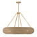 Gaia 6-Light Pendant in Warm Brass by Breegan Jane (128|7-8301-6-322)