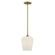 Octave 1-Light Pendant in Warm Brass (128|7-6036-1-322)