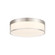 Clarion 7'' 5CCT LED Acrylic Ceiling Light in Satin Nickel (128|6-4444-7-SN)