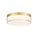 Clarion 7'' 5CCT LED Acrylic Ceiling Light in Brass (128|6-4444-7-BR)