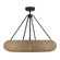 Gaia 6-Light Fan D'Lier in Matte Black by Breegan Jane (128|40-FD-8302-89)