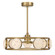 Castra LED Fan D'Lier in Warm Brass (128|30-FD-435-322)