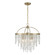 Jeanette 4-Light Chandelier in Noble Brass (128|1-6450-4-127)