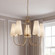 Wilkes 5-Light Chandelier in Warm Brass by Dann Foley (128|1-4703-5-322)