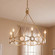 Minette 6-Light Chandelier in Spun Gold (128|1-4101-6-328)