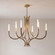 Bradford 8-Light Chandelier in Noble Brass (128|1-1900-8-127)