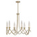 Sofia 6-Light Chandelier in Noble Brass (128|1-1798-6-127)