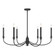 Coventry 6-Light Chandelier in Matte Black (128|1-1500-6-89)