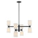 Baldwin 8-Light Chandelier in Matte Black (128|1-1248-8-89)