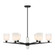 Collier 6-Light Chandelier in Matte Black (128|1-1125-6-89)