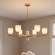 Collier 6-Light Chandelier in Warm Brass (128|1-1125-6-322)