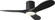 Maverick Smart 44 Hugger Led Ceiling Fan (6|3MAVHSM44MBKMBKD)