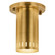Rhuel Flush Mount 1Lt (2|52842LBR)