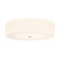 Classic 30'' 6-Light Acrylic Flush-Mount (254|ACR-9733-OPAL-NCKL)
