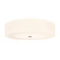 Classic 30'' 6-Light Acrylic Flush-Mount (254|ACR-9733-OPAL-BRSS)