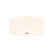 Classic 18'' 4-Light Acrylic Flush-Mount (254|ACR-9731-OPAL-BRSS)