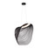 Madera 24'' LED Soft Square Layered Wood Pendant (254|ECO-8408-BLK-MBLK)