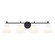 Pavia 4-Light Bath Bar (254|FSN-8364-OPAL-MBLK)
