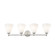 Pavia 4-Light Bath Bar (254|FSN-8364-OPAL-NCKL)