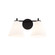 Pavia 2-Light Bath Bar (254|FSN-8362-OPAL-MBLK)