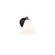 Pavia 1-Light Wall Sconce (254|FSN-8361-OPAL-MBLK)