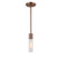 Rimini 1-Light Pendant (254|FSN-8357-CLFT-BRSS)