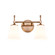 Tulsi 2-Light Bath Bar (254|FSN-8312-OPAL-BRSS)