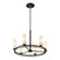 Tilburg 26'' 6-Light Chandelier (254|FSN-7003-OPAL-MBBR)