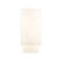 Classic 13'' ADA Tall Tier Fabric Wall Sconce (254|FAB-5772-WHTE)