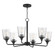 Hudson-Single-Tier Chandelier (19|12876CLBK)