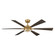 Brenix 60'' 5CCT LED Smart Ceiling Fan (39|F773L-HBR/DO)