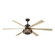 Ligero 60'' 5CCT LED Smart Ceiling Fan (39|F769L-DB/WTO)
