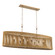 Aven 52'' 8-Light Linear Chandelier (10|16027-877)