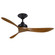 Aviara Coastal Marine Grade 52 inch Indoor/Outdoor Smart Ceiling Fan - Black with Koa Blades (90|FPD6727BLMKM)
